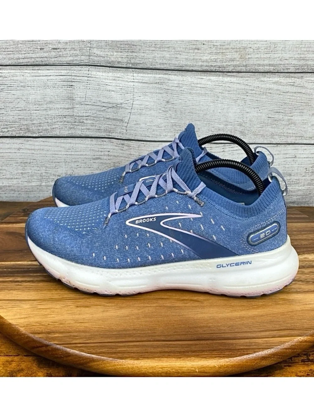 Brooks Glycerin 20 Women's Blue Athletic Running Shoes